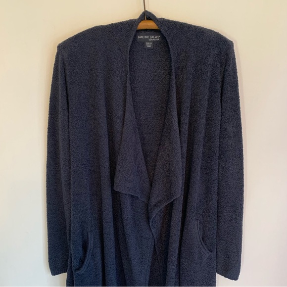 Barefoot Dreams ~Cozychic Lite Knit Island Wrap Cardigan - Picture 12 of 13